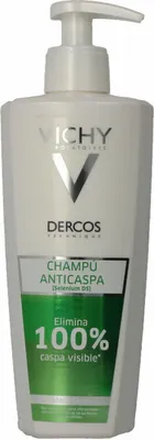 Obrázek produktu pro Vichy Dercos Anti-Dandruff DS Dermatological Shampoo šampon proti lupům pro normální až mastné vlasy 390 ml
