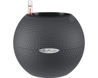 Obrázek produktu pro Samozavlažovací květináč Lechuza Puro Color plastový Ø 20 v. 16 cm šedý