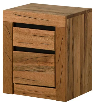 Immagine prodotto di MASSIVMOEBEL24 | Mobiletto in legno di rovere 44x35x52 oliato - natur MONTREUX #56