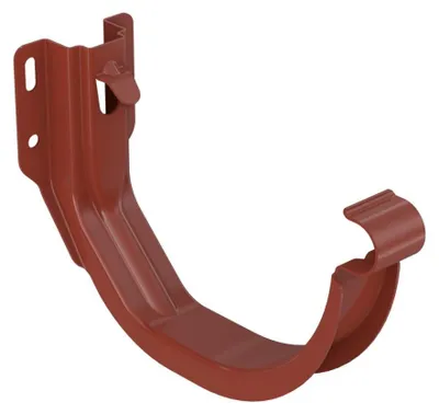 Immagine prodotto di BRYZA Gancio per grondaia cornicione/fronte zincato Ø 125 mm, Rosso mattone RAL 8004