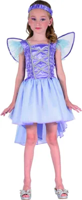 Produktbild von Lila Fee Kostüm für Mädchen L 10-12 Jahre (130-140 cm)
