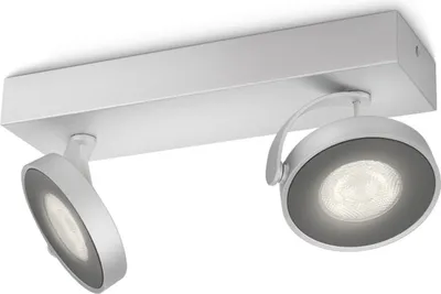 Image de Philips myLiving Clockwork LED Spotbalken, 2-flammig, aluminium, 531724816