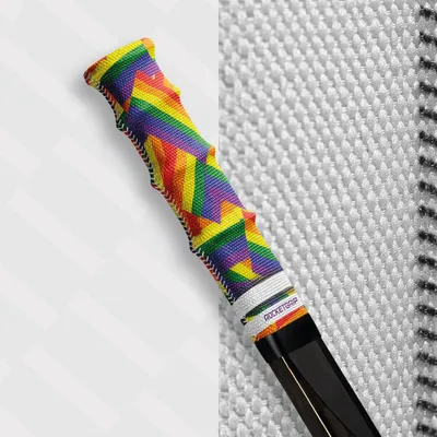 Imagen del producto de Agarre para palo de hockey ROCKETGRIP, diseño con bandera