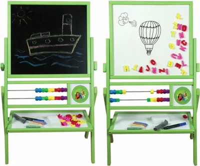 Obrázok produktu pre Aga4Kids Detská obojstranná tabuľa TZ