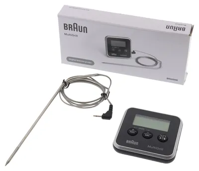 Image de Sonde thermométrique Braun de précision avec minuterie MultiGrill CG70 CG90 SM50