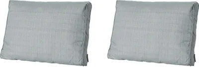 Produktbild von Madison - Lounge Rückenkissen Basic grau - ca. 40x60 cm - 2er-Set