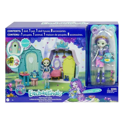 Obrázek produktu pro Enchantimals Domácí mazlíčci Patter Peacock a Flap
