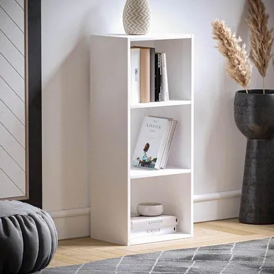 Produktbild von Famanu Bücherregal modernes Design - Weiß