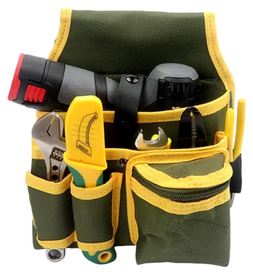 Produktbild von Werkzeugtasche für Elektriker und Schreiner, multifunktionale Tasche für Wartungsarbeiten