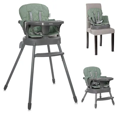Produktbild von Lorelli Siesta Grn 3-in-1 Hochstuhl 1010053-2504
