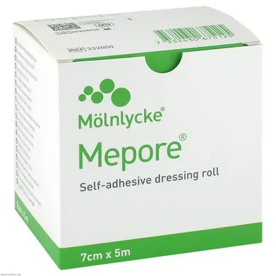 Produktbild von MEPORE Wundverband unsteril 7 cmx5 m
