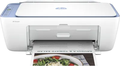 Produktbild von HP DeskJet 2822e Wireless All-in-One Farbe Drucker, Kopierer, Scanner, Thermal Inkjet, Farbdruck, 4800 x 1200 DPI, A4, Direktdruck, Blau