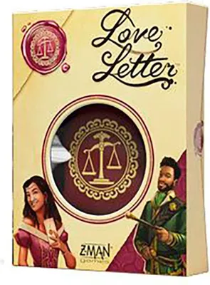 Produktbild von Asmodee Love Letter Brettspiel Gelb  Gelb One Size