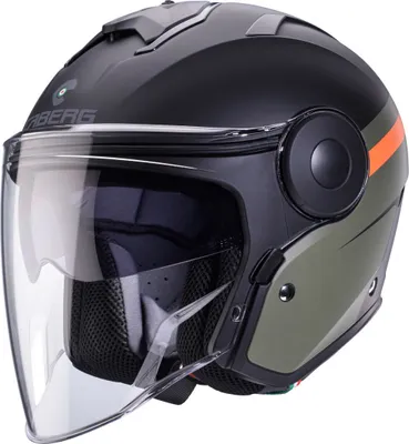 Produktbild von CABERG SOHO ZEPHYR Jethelm L in grün/orange/schwarz