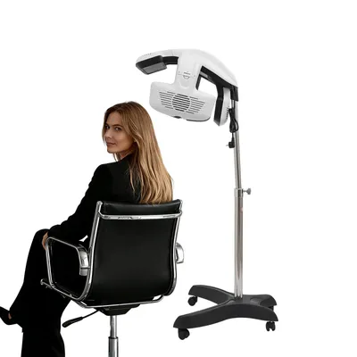 Obrázek produktu pro 1500W kadeřnický stroj vysoušeč vlasů podlahový stojan parní barvení vlasů trvalá olejová léčba stroj salon trvalá na vlasy ohřev vlasů barva na vlasy