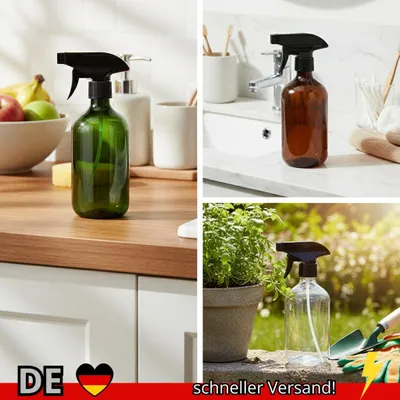 Produktbild von 300 500 Ml Kunststoff-Sprühflasche Großes Fassungsvermögen