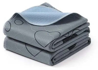 Productafbeelding van Puppy Pads Wasbaar, Hondentoilet, Lekvrij, Set van 2, 91 x 86 cm
