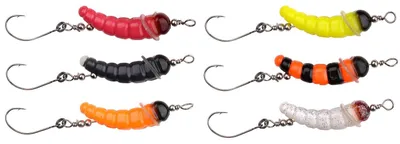Produktbild von Trout Master Hard Camola 2g - künstliche Bienenmaden - Forellenköder, Farbe:Grey
