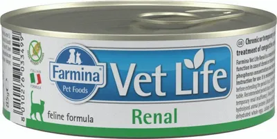 Produktbild von Farmina Pet Food Vet Life Renal, Adult, jede Rasse, 85 g