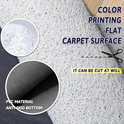 Obrázok produktu pre Protisklzová sprchová rohož, mäkká, z PVC, 60 cm, rýchloschnúca