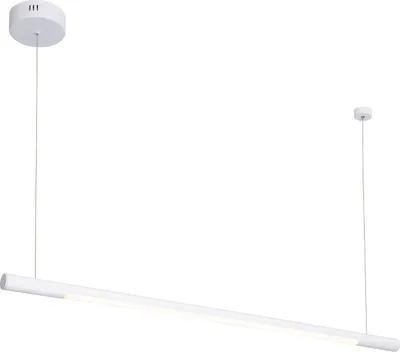 Immagine prodotto di Lampada a sospensione LED ORGANIC bianca 16W, bianco caldo 1360 lm, metallo, dimensioni: 140x100x2 cm, IP20, Maxlight