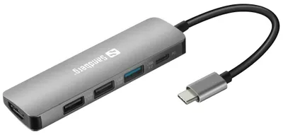 Produktbild von Sandberg 136-32 USB-C 5-in-1 PD 100W DisplayDock