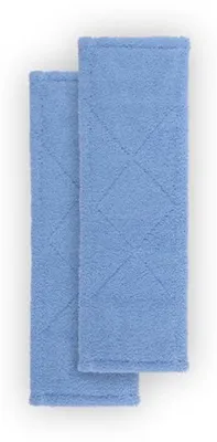 Ersatz Mikrofaserbezug für Bodenwischer - 40 cm, geeignet für alle glatten Bodenarten (2 Stück)