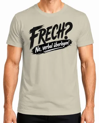Productafbeelding van T-shirt voor heren met een grappige, opvallende tekst, natuurmotief, maat XXL