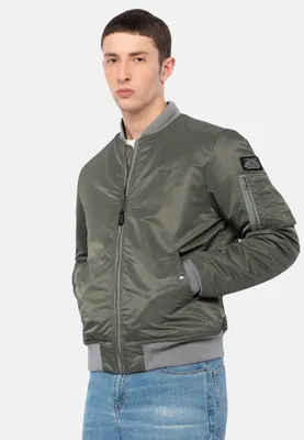 Immagine prodotto di Giacca bomber Schott NYC Airforcers, unisex, color verde kaki, taglia X-Large