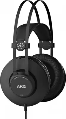 Obrázok produktu pre AKG K52, Kábel, 18 - 20000 Hz, Javisko / štúdio, 200 g, Slúchadlá, Čierna