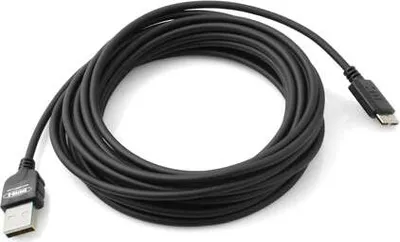 Produktbild von System-S 5 m meter High Speed Micro USB 3.0 Ladekabel für doppelt so schnelles Aufladen Double Time charging doppelte Ladegeschwindigkeit 2x Schneller