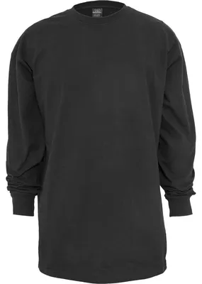 Produktbild von Urban Classics Langarmshirt schwarz Übergröße