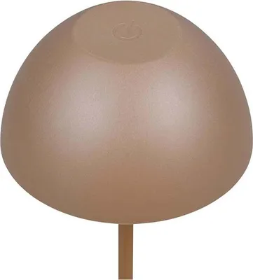 Immagine prodotto di Lampada da tavolo a LED per esterni, marrone, a batteria, touch dimmer, H 20 cm