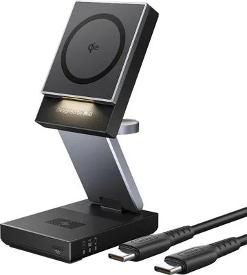 Zdjęcie produktu dla INIU WM311, Wewnętrzna, USB, Bezprzewodowe ładowanie, Czarny