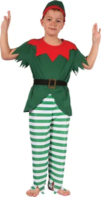 Produktbild von Helfer Des Weihnachtsmann Jungen  Kinder-Kostum