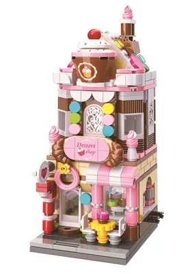 Obrázok produktu pre Honigsüßes Desserthaus-Bauset, 344 Teile, als Geschenk