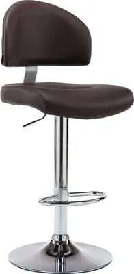 Image de Tabouret de bar Marron Similicuir
