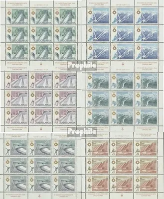 Produktbild von Briefmarken Jugoslawien 1983 Mi 2007Klb-2012Klb Kleinbogen (kompl.Ausg.) postfrisch Olympische Winterspiele