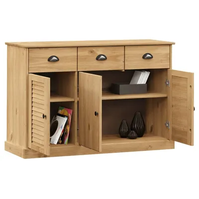 Obrázek produktu pro vidaXL Příborník se zásuvkami VIGO 113x40x75 cm borovicový masiv