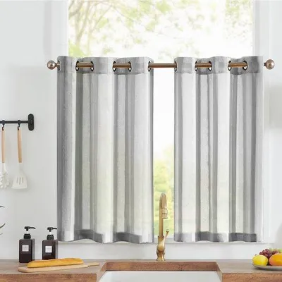 Immagine prodotto di Tende a lamelle trasparenti e moderne con occhielli per il soggiorno