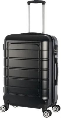 Produktbild von Hartschalenkoffer Trolley 4-Rollen Koffer Reisekoffer / 68 Liter / 201 - Farbe: schwarz