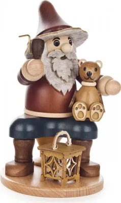 Produktbild von Wichtel (23cm) Räuchermann von Zeidler Holzkunst