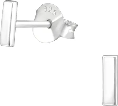 Produktbild von Ohrstecker 925 Sterling Silber mit Stab