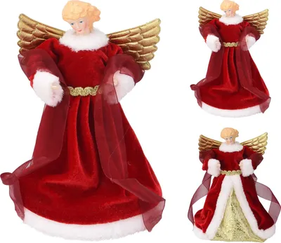 Productafbeelding van Engel piek 23 cm kerstversiering Nampook