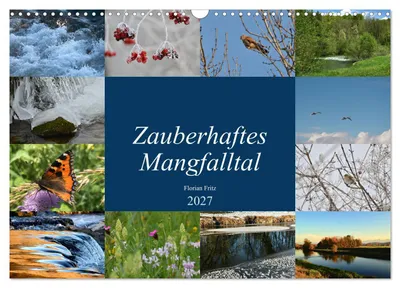 Produktbild von Zauberhaftes Mangfalltal (Wandkalender 2027 DIN A3 quer), CALVENDO Monatskalender