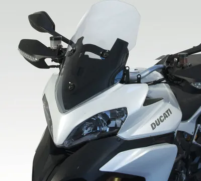 Zdjęcie produktu dla ISOTTA wymienna przezroczysta szyba przednia 500x310x4mm Ducati Multistrada 1200