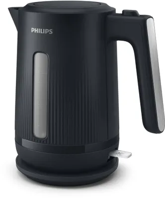 Image de Philips série 3000 HD9411/90, 1,7 l, 2200 W, noir, plastique, protection contre la surchauffe, sans fil