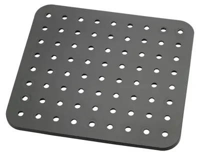 Obrázek produktu pro Vložka do dřezu rohová - Plast - 31 x 27,5 cm - Černá