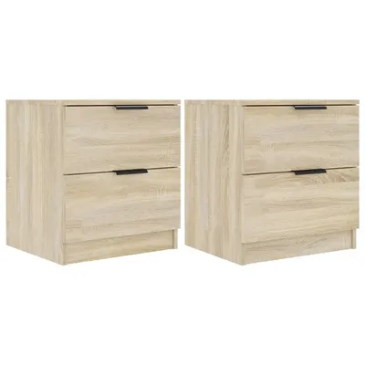 Immagine prodotto di vidaXL Comodini 2 pz. Legno di quercia Sonoma