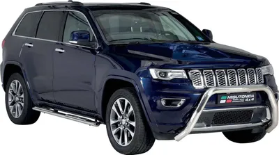 Immagine prodotto di Minigonne laterali in acciaio per Jeep Grand Cherokee 2015-2021 Argento